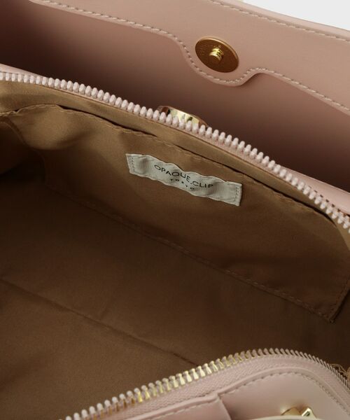 OPAQUE.CLIP / オペーク ドット クリップ ショルダーバッグ | 【2WAY】バイカラーミドルボストンバッグ | 詳細21