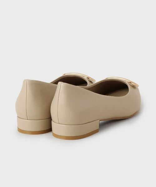 OPAQUE.CLIP / オペーク ドット クリップ パンプス | デザインバックル付ポインテッドフラットパンプス | 詳細3