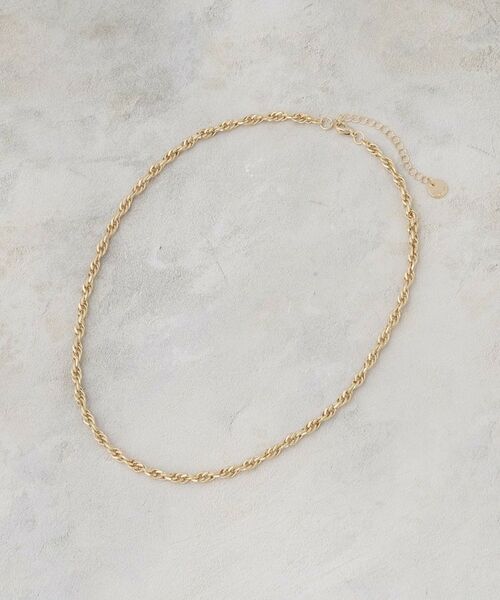 OPAQUE.CLIP / オペーク ドット クリップ ネックレス・ペンダント・チョーカー | ねじれチェーンネックレス | 詳細1