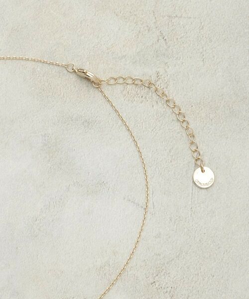 OPAQUE.CLIP / オペーク ドット クリップ ネックレス・ペンダント・チョーカー | 華奢ビジュー×フェイクパール ショートネックレス | 詳細3