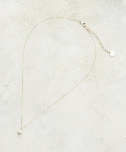 OPAQUE.CLIP / オペーク ドット クリップ ネックレス・ペンダント・チョーカー | ミニビジューしずくデザイン ネックレス | 詳細2