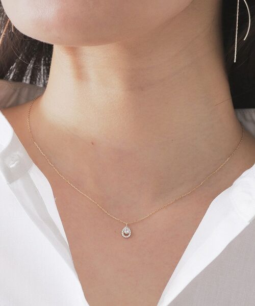 OPAQUE.CLIP / オペーク ドット クリップ ネックレス・ペンダント・チョーカー | ミニビジューしずくデザイン ネックレス | 詳細4