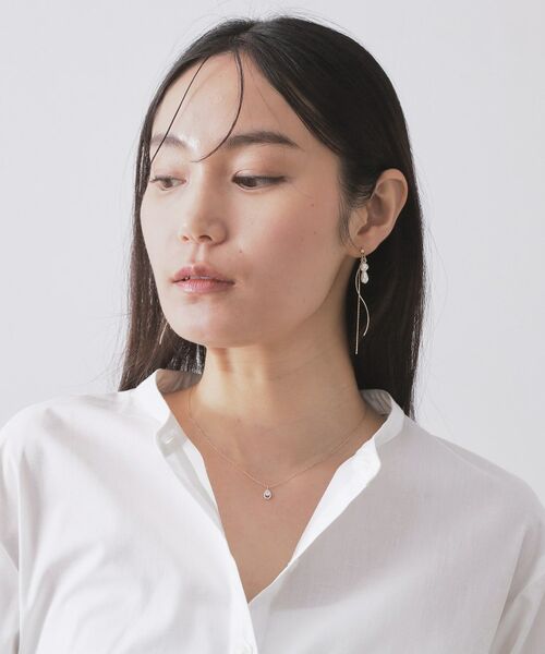 OPAQUE.CLIP / オペーク ドット クリップ ネックレス・ペンダント・チョーカー | ミニビジューしずくデザイン ネックレス | 詳細5