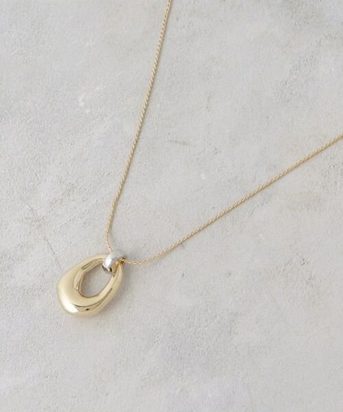 OPAQUE.CLIP / オペーク ドット クリップ ネックレス・ペンダント・チョーカー | メタルカラー スライドネックレス | 詳細1