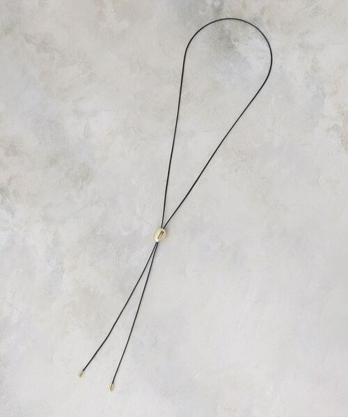 OPAQUE.CLIP / オペーク ドット クリップ ネックレス・ペンダント・チョーカー | メタルパーツ スライドネックレス（ゴールド(007)）