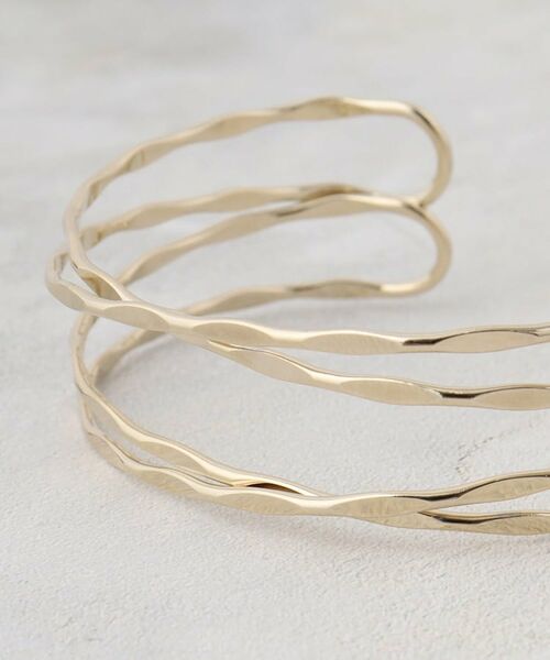 OPAQUE.CLIP / オペーク ドット クリップ ブレスレット・バングル | クロスメタルバングル | 詳細3