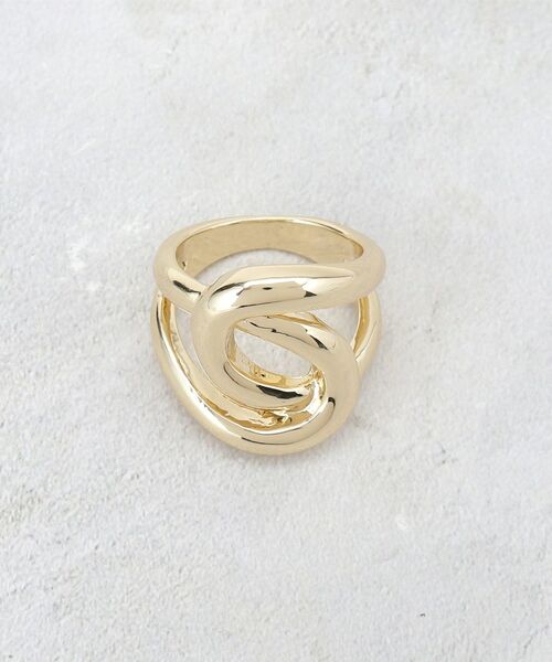 OPAQUE.CLIP / オペーク ドット クリップ リング | クロスオーバルメタルリング | 詳細1