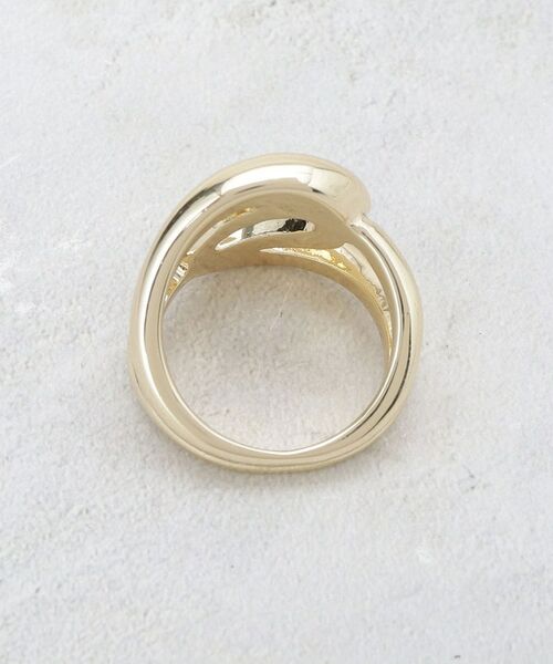 OPAQUE.CLIP / オペーク ドット クリップ リング | クロスオーバルメタルリング | 詳細2