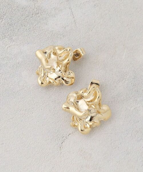 OPAQUE.CLIP / オペーク ドット クリップ ピアス・イヤリング | メタルニュアンスデザインピアス（ゴールド(007)）