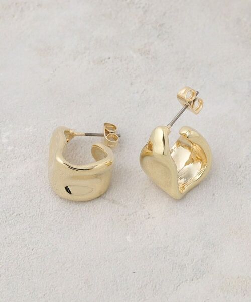 OPAQUE.CLIP / オペーク ドット クリップ ピアス・イヤリング | ニュアンスしずくピアス（ゴールド(007)）