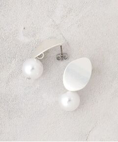 OPAQUE.CLIP / オペーク ドット クリップ ピアス・イヤリング | メタル×フェイクパール ボリュームピアス