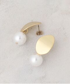 OPAQUE.CLIP / オペーク ドット クリップ ピアス・イヤリング | メタル×フェイクパール ボリュームピアス