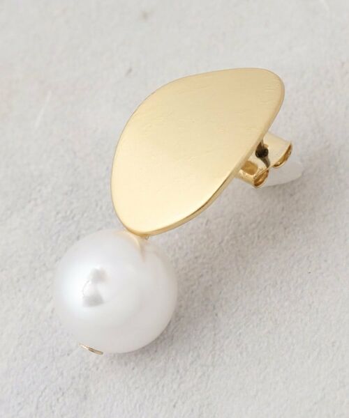 OPAQUE.CLIP / オペーク ドット クリップ ピアス・イヤリング | メタル×フェイクパール ボリュームピアス | 詳細2