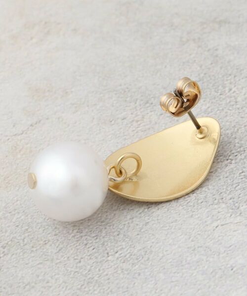 OPAQUE.CLIP / オペーク ドット クリップ ピアス・イヤリング | メタル×フェイクパール ボリュームピアス | 詳細3