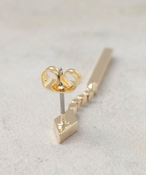 OPAQUE.CLIP / オペーク ドット クリップ ピアス・イヤリング | ダイヤシェイプメタル×ビジュー ピアス | 詳細3