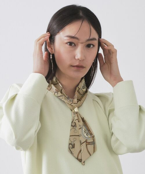 OPAQUE.CLIP / オペーク ドット クリップ バンダナ・スカーフ | 【スカーフリング付き】柄アソートスカーフ | 詳細7