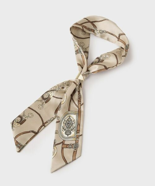 OPAQUE.CLIP / オペーク ドット クリップ バンダナ・スカーフ | 【スカーフリング付き】柄アソートスカーフ（ベージュ(352)）