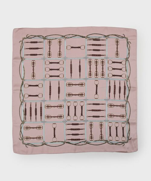 OPAQUE.CLIP / オペーク ドット クリップ バンダナ・スカーフ | 中判柄アソートスカーフ（ピンク(072)）