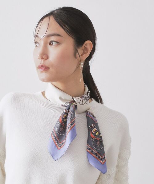 OPAQUE.CLIP / オペーク ドット クリップ バンダナ・スカーフ | 大判柄アソートスカーフ | 詳細5