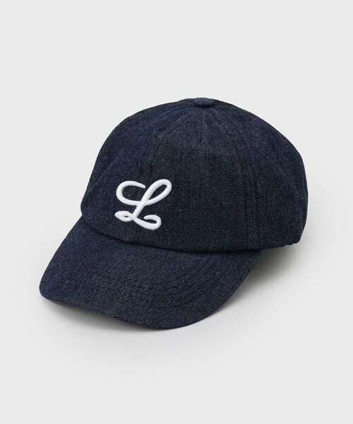 OPAQUE.CLIP / オペーク ドット クリップ キャップ | ロゴデニムキャップ（ブラック(019)）