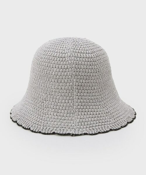OPAQUE.CLIP / オペーク ドット クリップ ハット | 麻混サーモ配色バケットハット | 詳細2