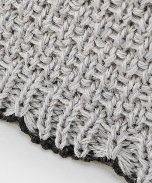 OPAQUE.CLIP / オペーク ドット クリップ ハット | 麻混サーモ配色バケットハット | 詳細5