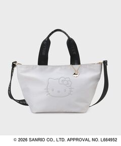 OPAQUE.CLIP / オペーク ドット クリップ ハンドバッグ | ◆【ハローキティ】2WAY立体フェイスプリントミドルバッグ