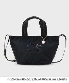 OPAQUE.CLIP / オペーク ドット クリップ ハンドバッグ | ◆【ハローキティ】2WAY立体フェイスプリントミドルバッグ
