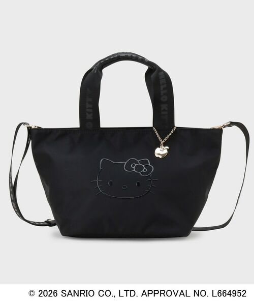 OPAQUE.CLIP / オペーク ドット クリップ ハンドバッグ | ◆【ハローキティ】2WAY立体フェイスプリントミドルバッグ | 詳細1