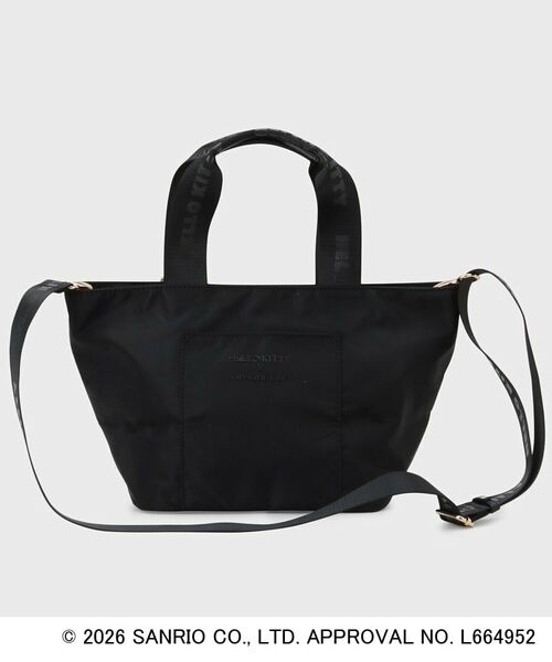 OPAQUE.CLIP / オペーク ドット クリップ ハンドバッグ | ◆【ハローキティ】2WAY立体フェイスプリントミドルバッグ | 詳細3