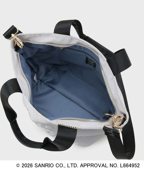 OPAQUE.CLIP / オペーク ドット クリップ ハンドバッグ | ◆【ハローキティ】2WAY立体フェイスプリントミドルバッグ | 詳細5