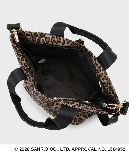 OPAQUE.CLIP / オペーク ドット クリップ ハンドバッグ | ◆【ハローキティ】2WAY立体フェイスプリントミドルバッグ | 詳細7