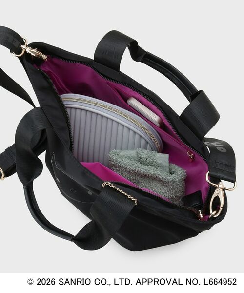 OPAQUE.CLIP / オペーク ドット クリップ ハンドバッグ | ◆【ハローキティ】2WAY立体フェイスプリントミドルバッグ | 詳細9