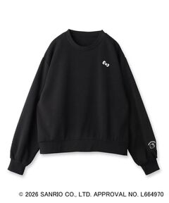 OPAQUE.CLIP / オペーク ドット クリップ スウェット | ◆【ハローキティ】ワンポイント刺しゅう入り裏毛プルオーバー