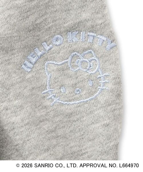 OPAQUE.CLIP / オペーク ドット クリップ スウェット | ◆【ハローキティ】ワンポイント刺しゅう入り裏毛プルオーバー | 詳細9