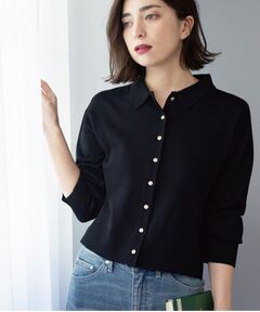 OPAQUE.CLIP / オペーク ドット クリップ カーディガン・ボレロ | ポロネックカーディガン