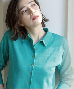 OPAQUE.CLIP / オペーク ドット クリップ カーディガン・ボレロ | ポロネックカーディガン