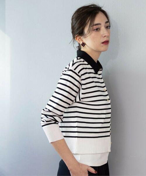 OPAQUE.CLIP / オペーク ドット クリップ カーディガン・ボレロ | ポロネックカーディガン | 詳細23