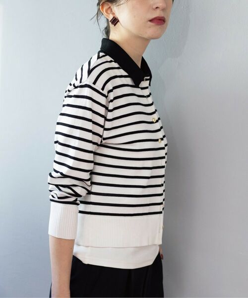 OPAQUE.CLIP / オペーク ドット クリップ カーディガン・ボレロ | ポロネックカーディガン | 詳細28