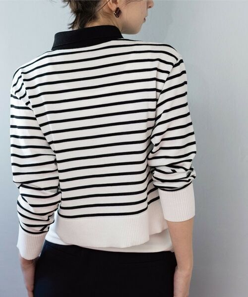 OPAQUE.CLIP / オペーク ドット クリップ カーディガン・ボレロ | ポロネックカーディガン | 詳細29