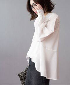 OPAQUE.CLIP / オペーク ドット クリップ シャツ・ブラウス | 前あき後ろフレアブラウス