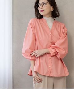 OPAQUE.CLIP / オペーク ドット クリップ シャツ・ブラウス | 前あき後ろフレアブラウス