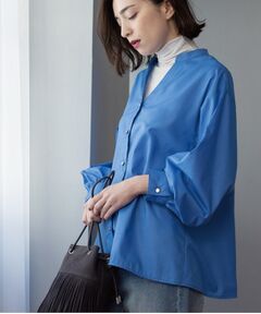 OPAQUE.CLIP / オペーク ドット クリップ シャツ・ブラウス | 前あき後ろフレアブラウス