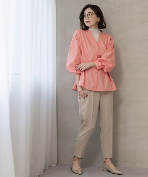 OPAQUE.CLIP / オペーク ドット クリップ シャツ・ブラウス | 前あき後ろフレアブラウス | 詳細16