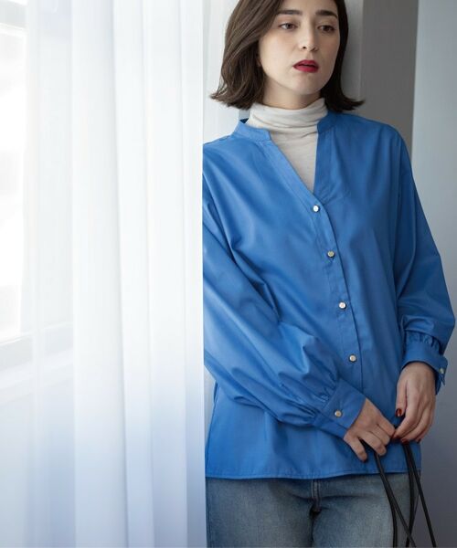 OPAQUE.CLIP / オペーク ドット クリップ シャツ・ブラウス | 前あき後ろフレアブラウス | 詳細17