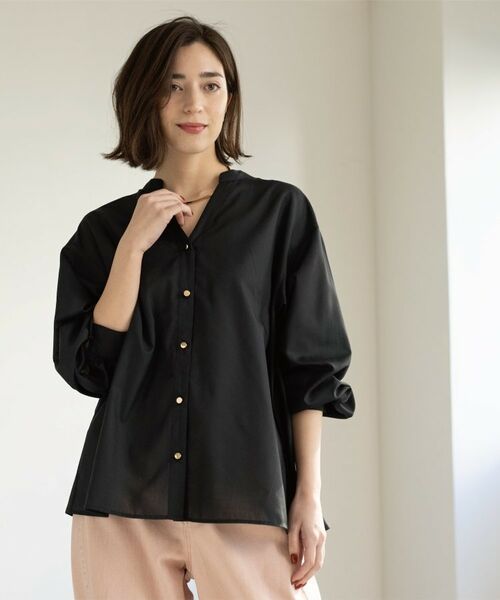 OPAQUE.CLIP / オペーク ドット クリップ シャツ・ブラウス | 前あき後ろフレアブラウス | 詳細26