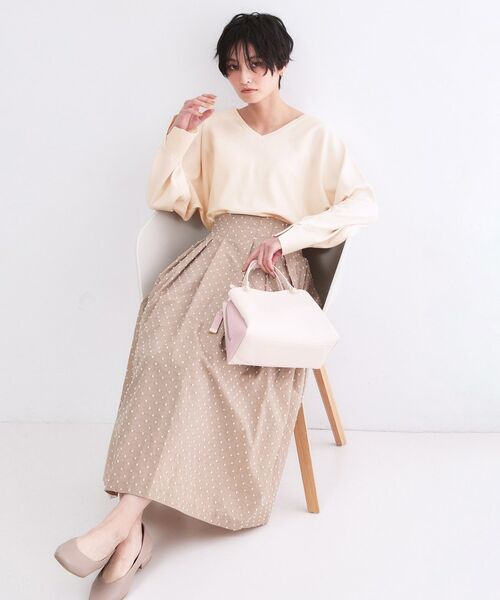 OPAQUE.CLIP / オペーク ドット クリップ ニット・セーター | リラクシードルマンスリーブニット【洗濯機OK/抗ピル】 | 詳細30