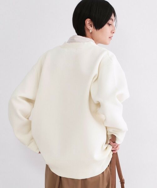 OPAQUE.CLIP / オペーク ドット クリップ カーディガン・ボレロ | Vネックミドルニットカーディガン【洗濯機OK】 | 詳細24