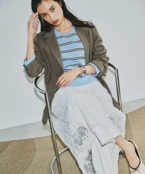 OPAQUE.CLIP / オペーク ドット クリップ テーラードジャケット | シングルテーラードジャケット【洗える/裏地なし】 | 詳細23