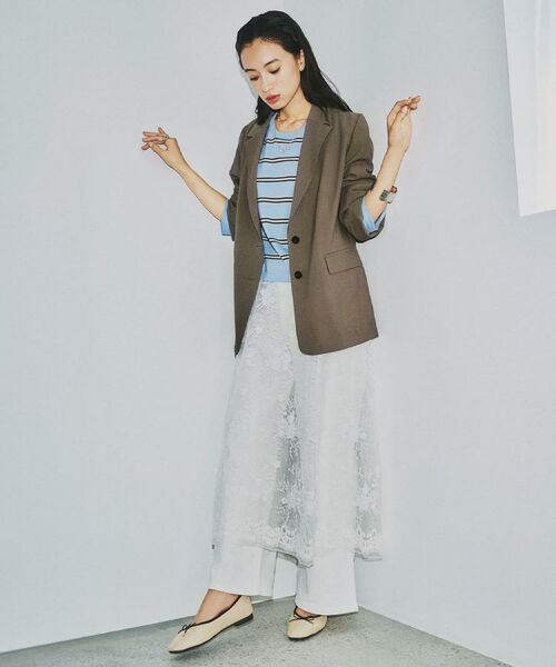 OPAQUE.CLIP / オペーク ドット クリップ テーラードジャケット | シングルテーラードジャケット【洗える/裏地なし】 | 詳細24